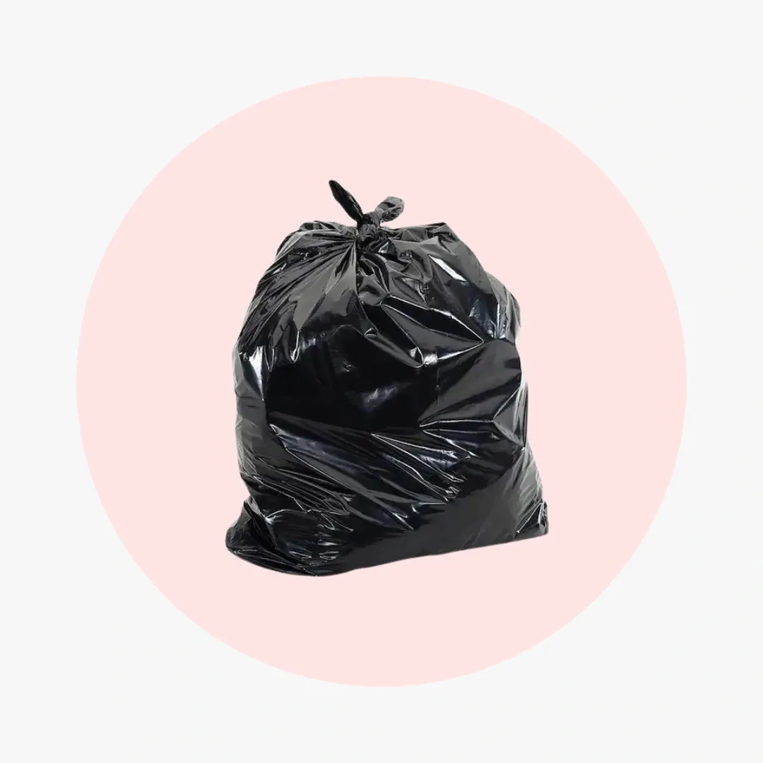 1.2 mil Trash Bags Black - 58-60 Gallon