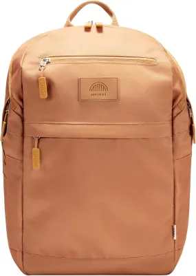 16” student backpacks, Age 8  & Adults with Padded, and Adjustable Shoulder Straps, Laptop compartment. (Brown)
