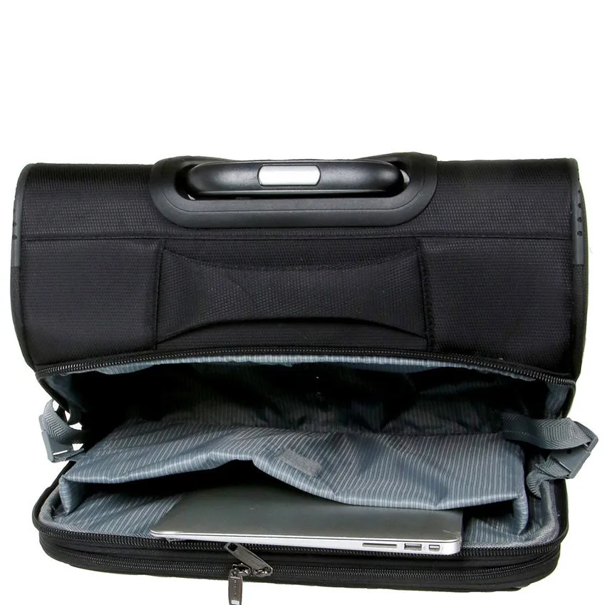 4 Wheel Pilot Case Lightweight TSA Lock Cabin Size Travel Business Bag Crew