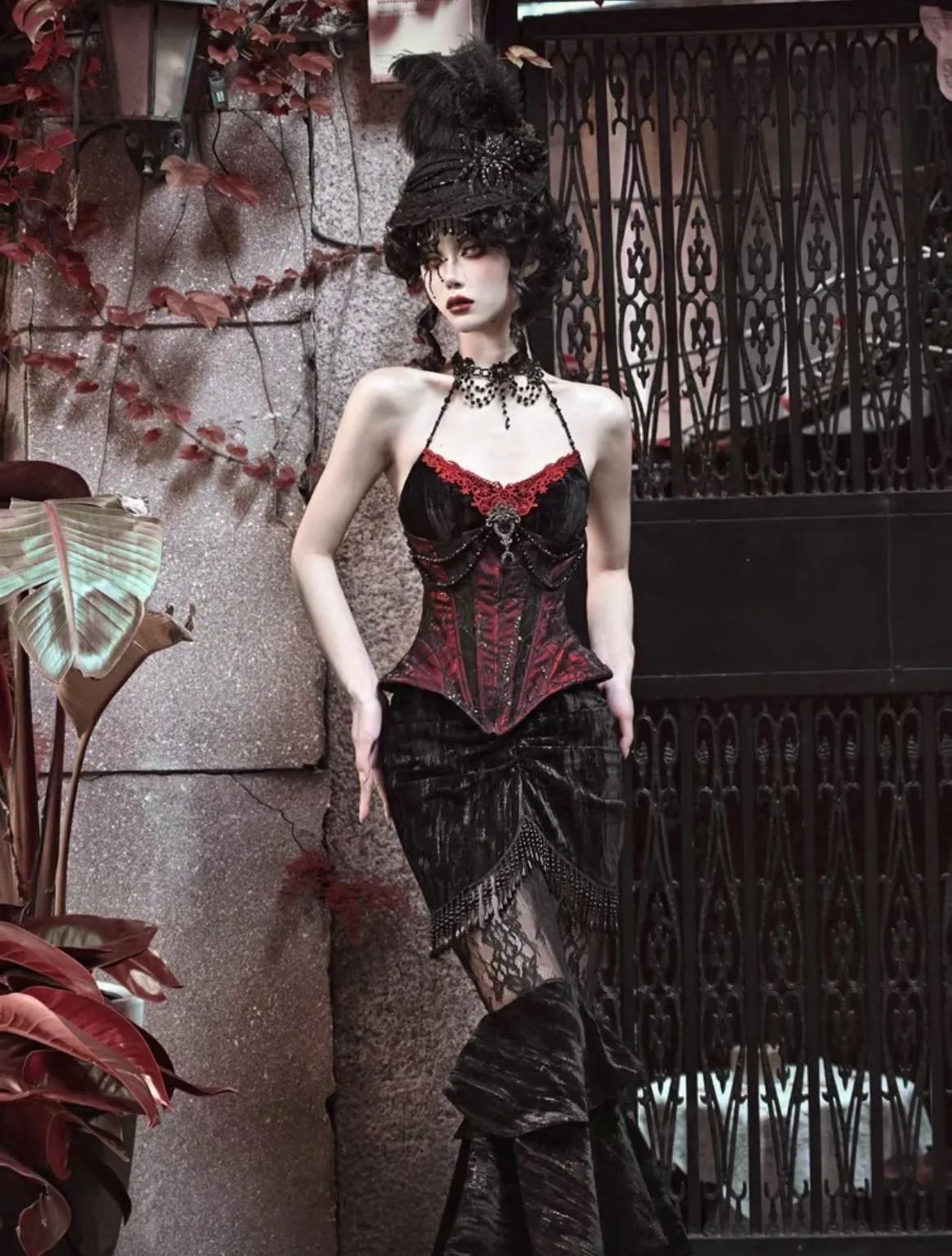 [Blood Supply] Gothic Mermaid Skirt for Halloween