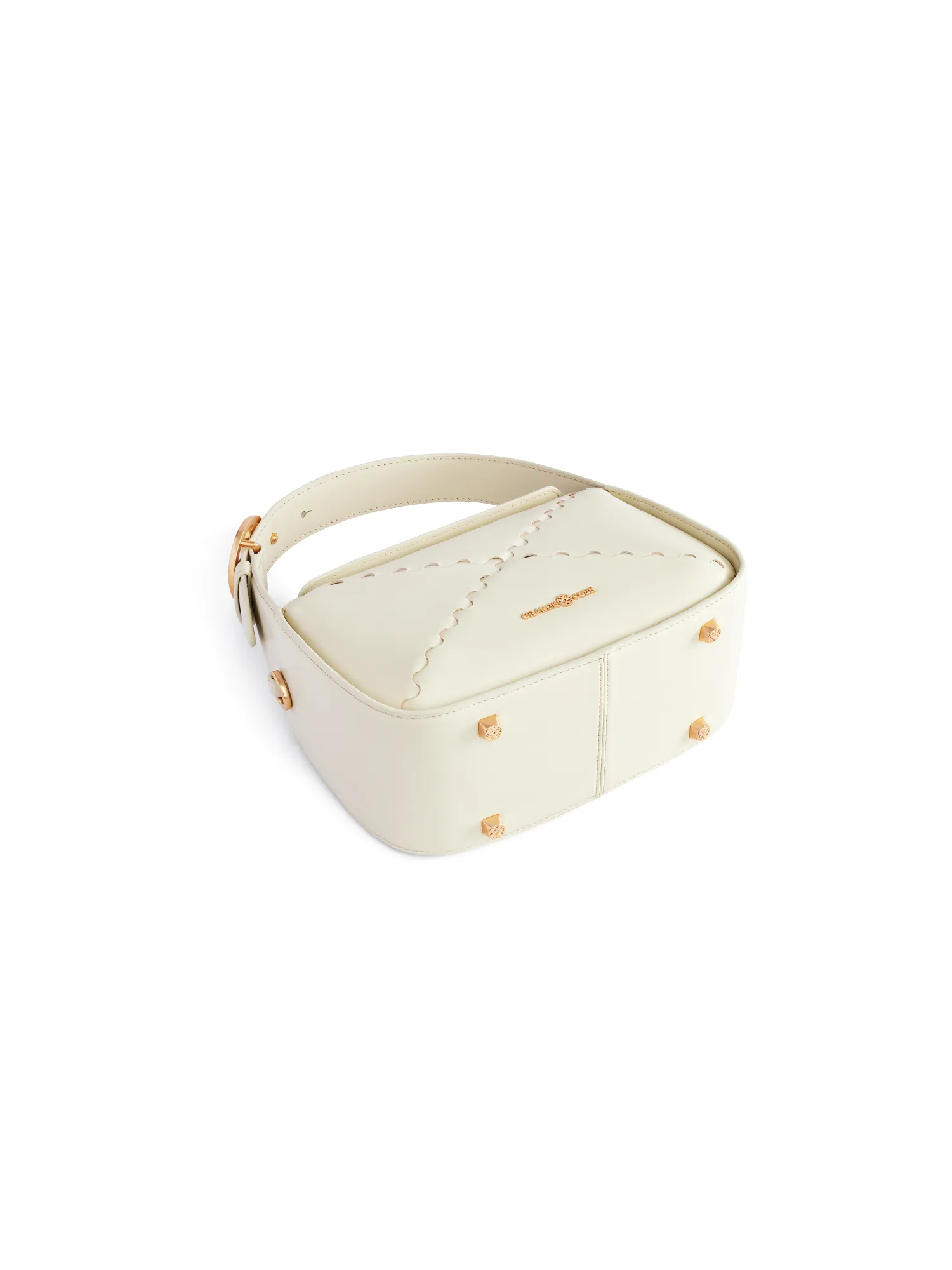 Classic Mosaic Box Bag - White
