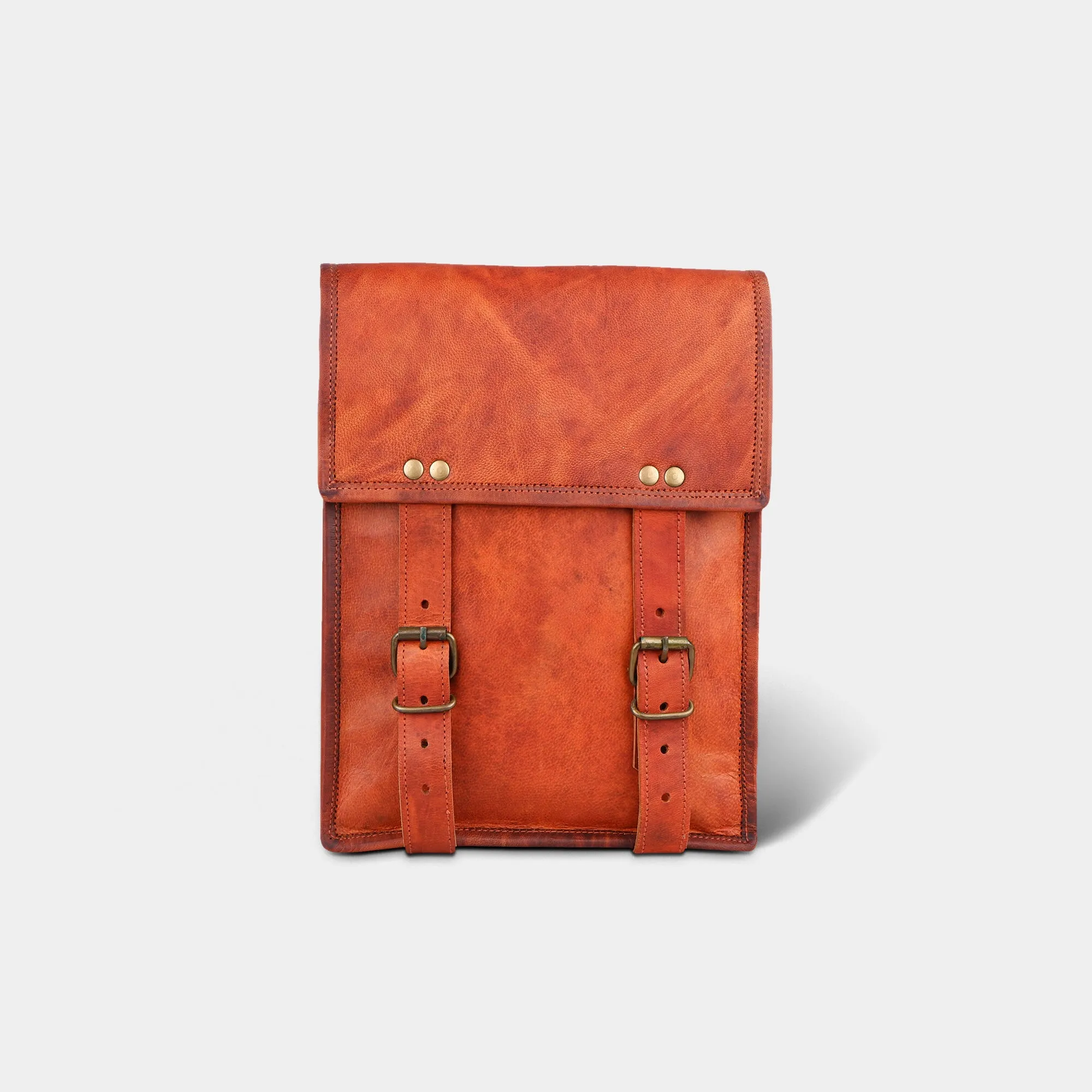 Explorer Leather Travel Satchel