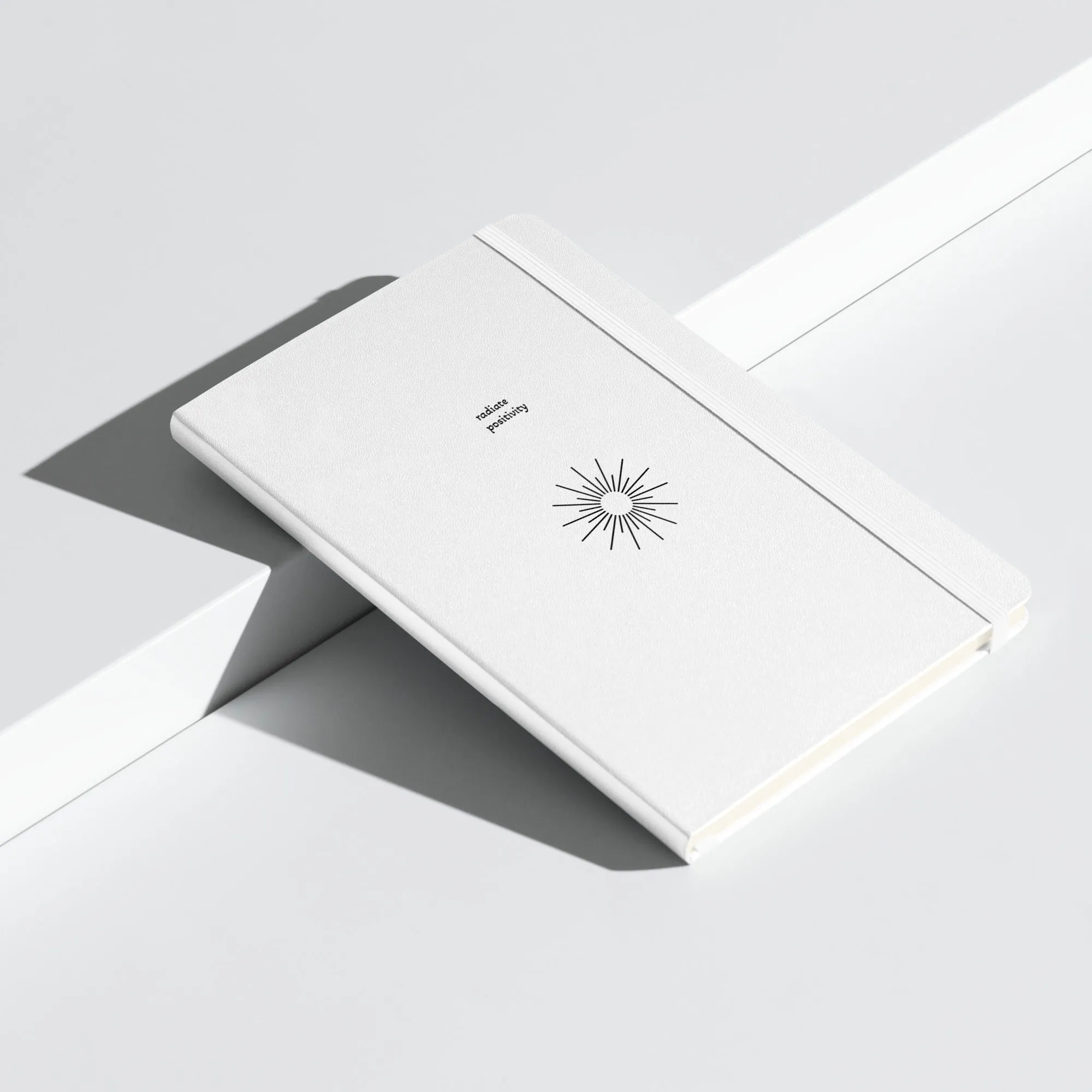 Hardcover bound notebook