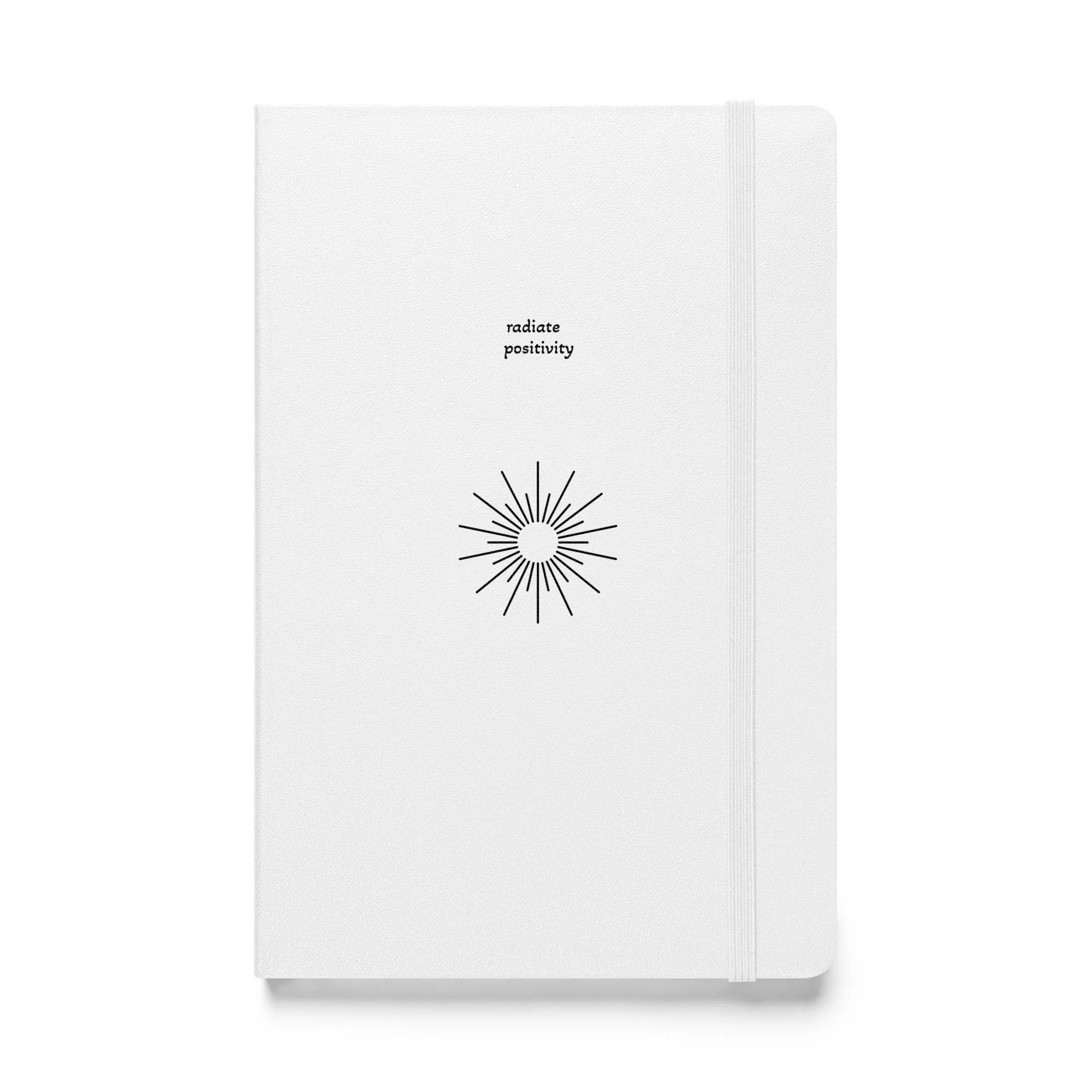 Hardcover bound notebook