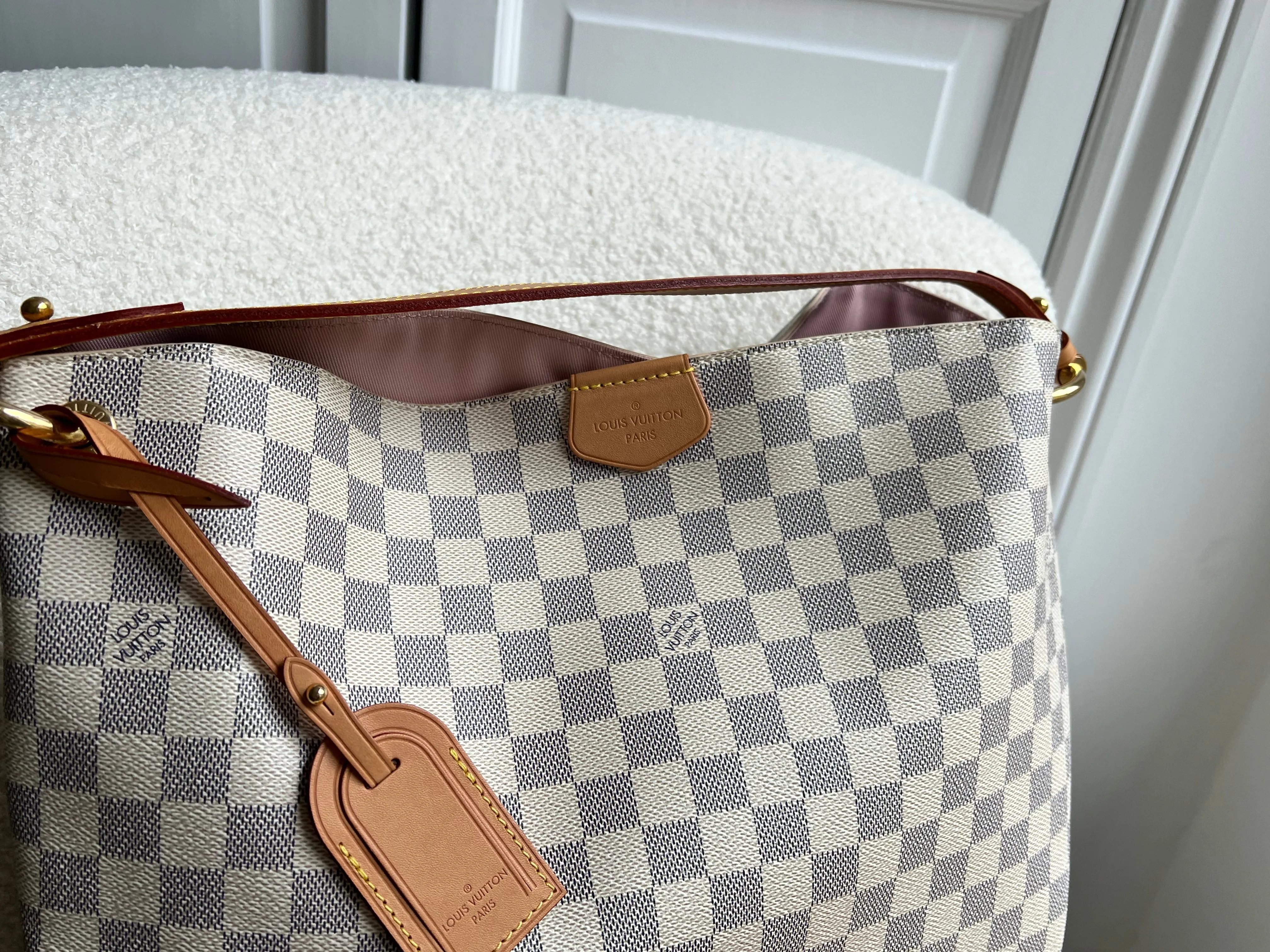 Louis Vuitton Graceful MM Damier Azur (RRP £1,420)